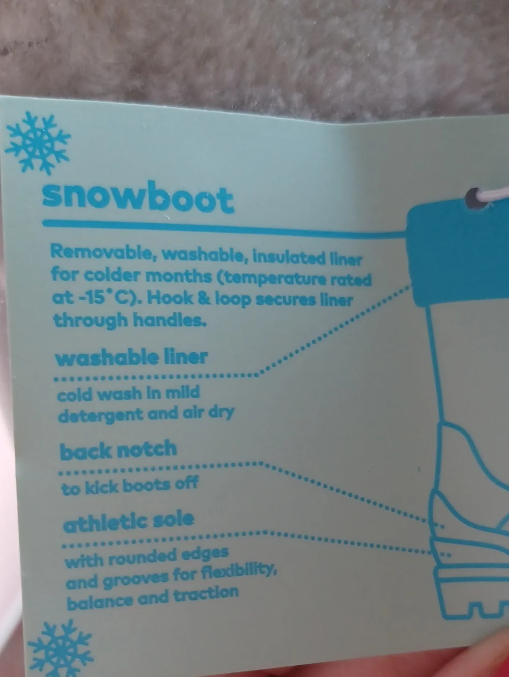 NWT, Stride Rite Silver Glitter Kids Winter Boots White Faux Fur Cuff,size 12